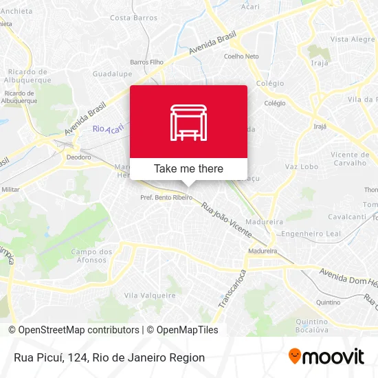 Rua Picuí, 124 map