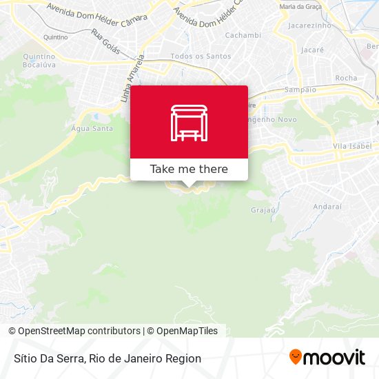 Sítio Da Serra map