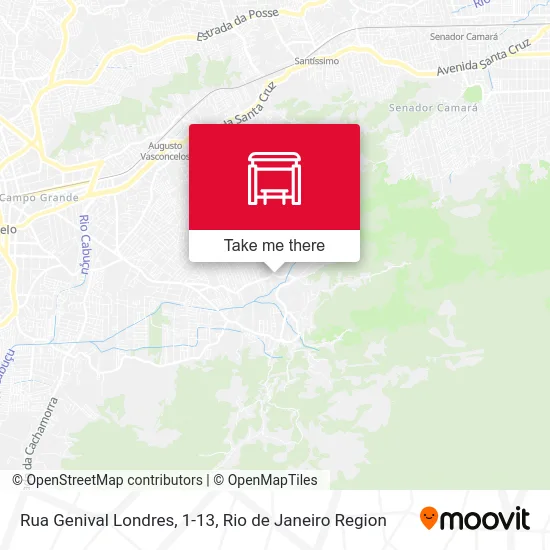 Rua Genival Londres, 1-13 map