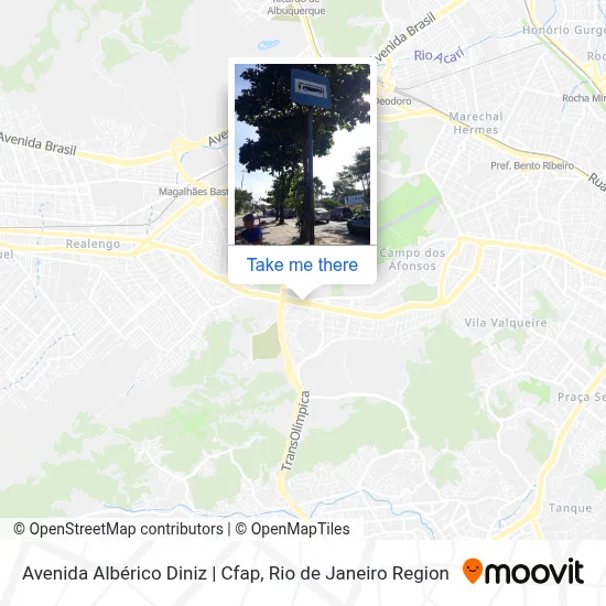 Avenida Albérico Diniz | Cfap map