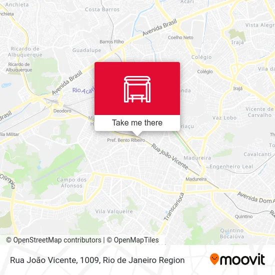 Rua João Vicente, 1009 map
