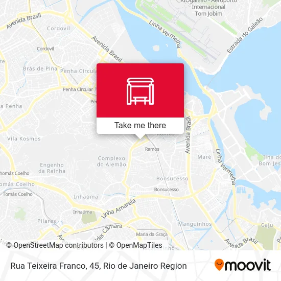 Rua Teixeira Franco, 45 map