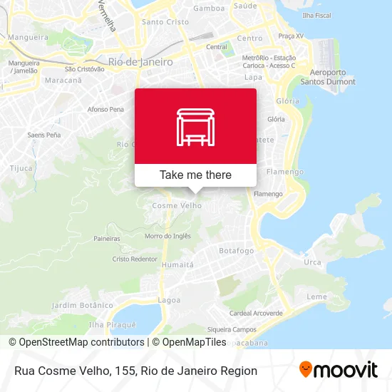 Rua Cosme Velho, 155 map