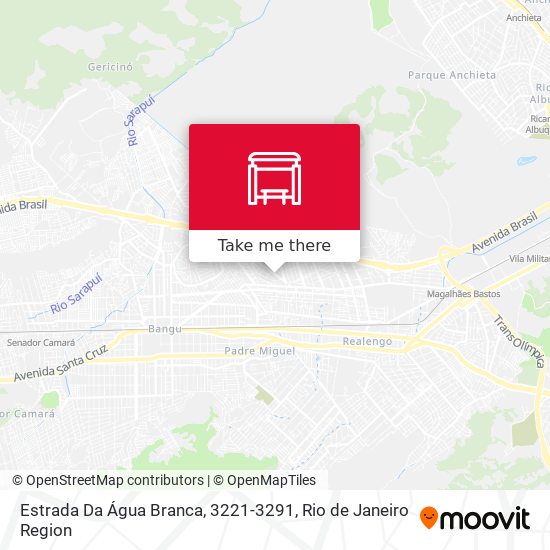 Estrada Da Água Branca, 3221-3291 map