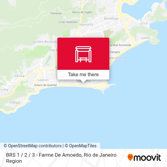 BRS 1 / 2 / 3 - Farme De Amoedo map