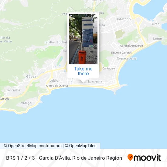 BRS 1 / 2 / 3 - Garcia D'Ávila map