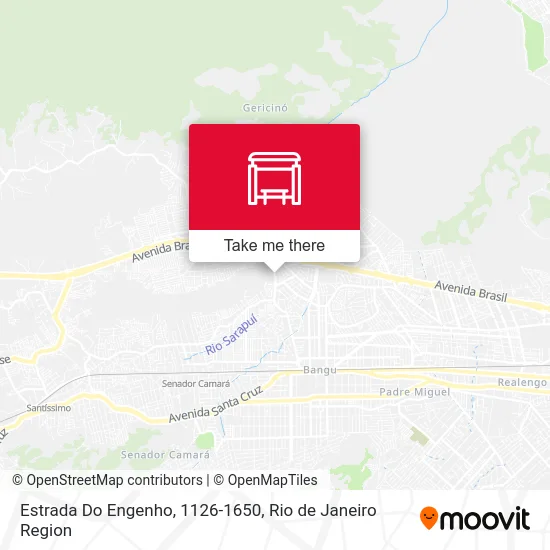 Estrada Do Engenho, 1126-1650 map