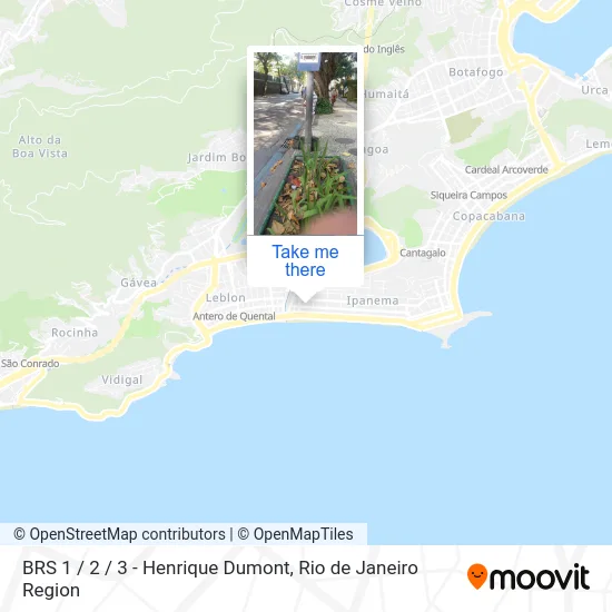 BRS 1 / 2 / 3 - Henrique Dumont map