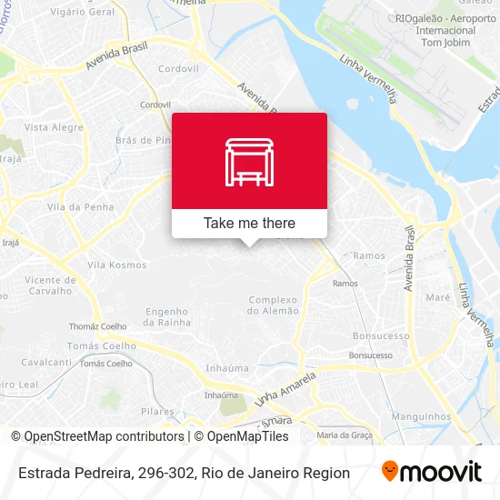 Estrada Pedreira, 296-302 map
