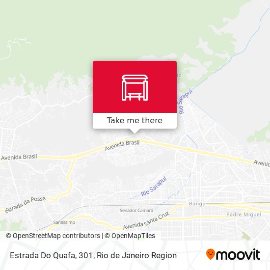 Estrada Do Quafa, 301 map