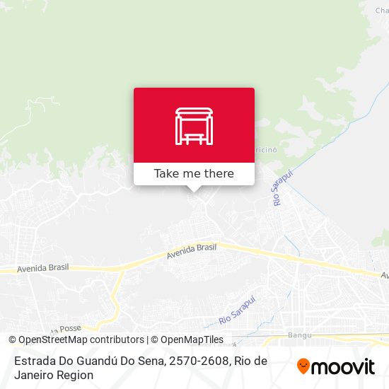 Estrada Do Guandú Do Sena, 2570-2608 map