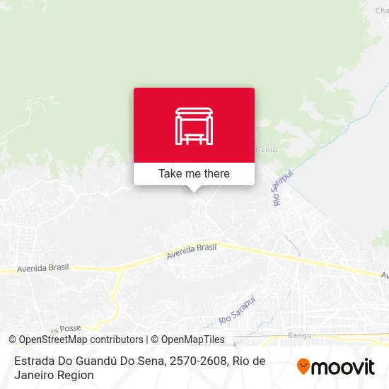 Estrada Do Guandú Do Sena, 2570-2608 map