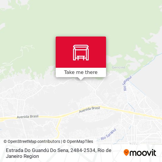 Estrada Do Guandú Do Sena, 2484-2534 map