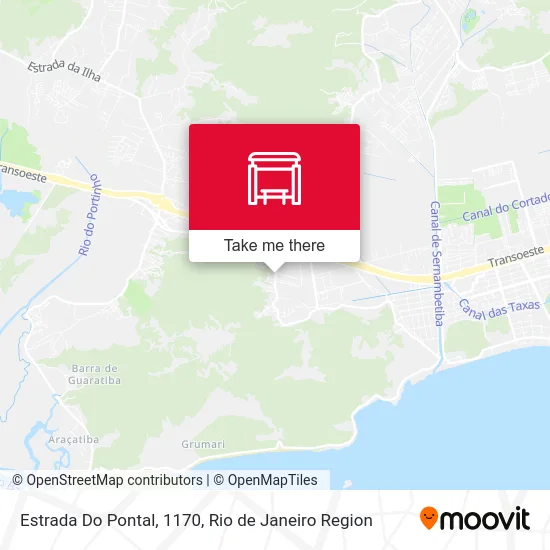 Estrada Do Pontal, 1170 map