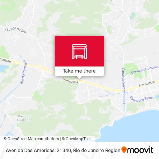 Avenida Das Américas, 21340 map