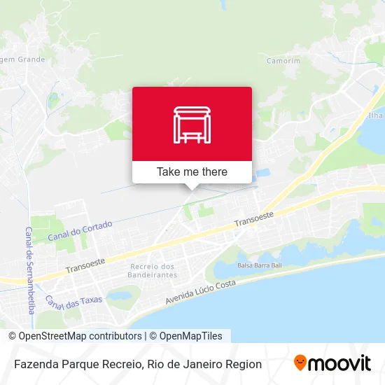 Fazenda Parque Recreio map