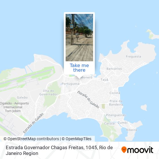 Estrada Governador Chagas Freitas, 1045 map
