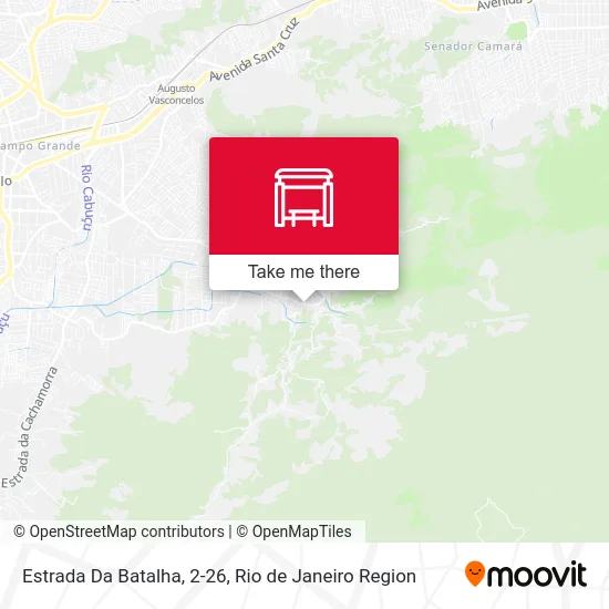 Estrada Da Batalha, 2-26 map