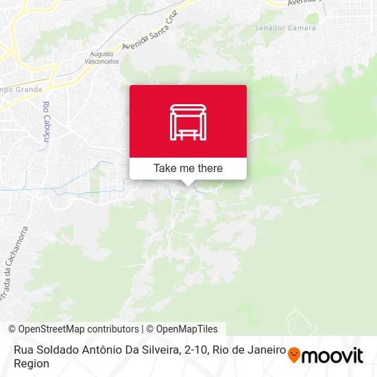 Rua Soldado Antônio Da Silveira, 2-10 map