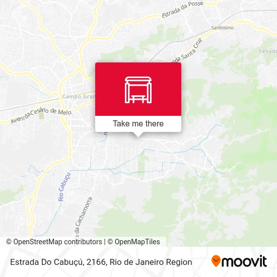 Estrada Do Cabuçú, 2166 map