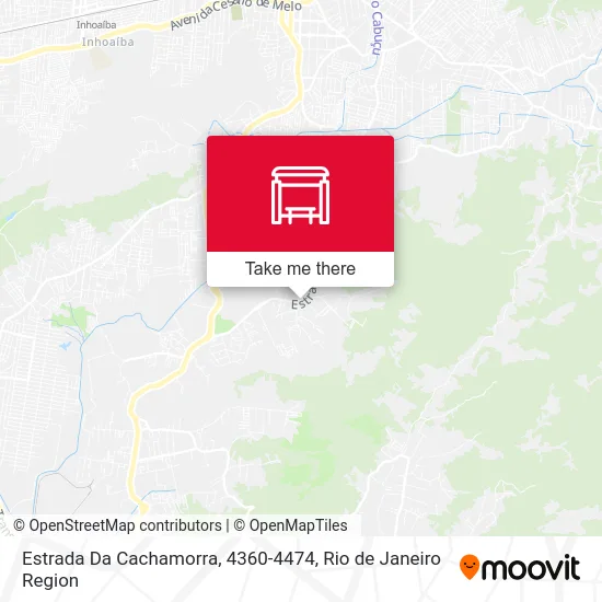 Estrada Da Cachamorra, 4360-4474 map
