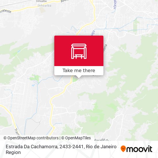 Estrada Da Cachamorra, 2433-2441 map