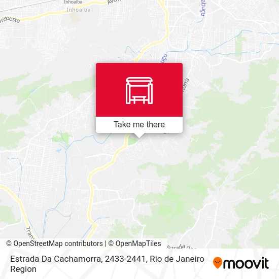 Estrada Da Cachamorra, 2433-2441 map