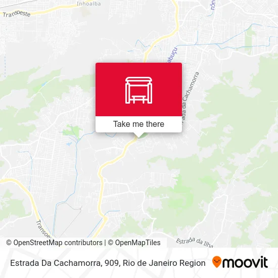 Estrada Da Cachamorra, 909 map