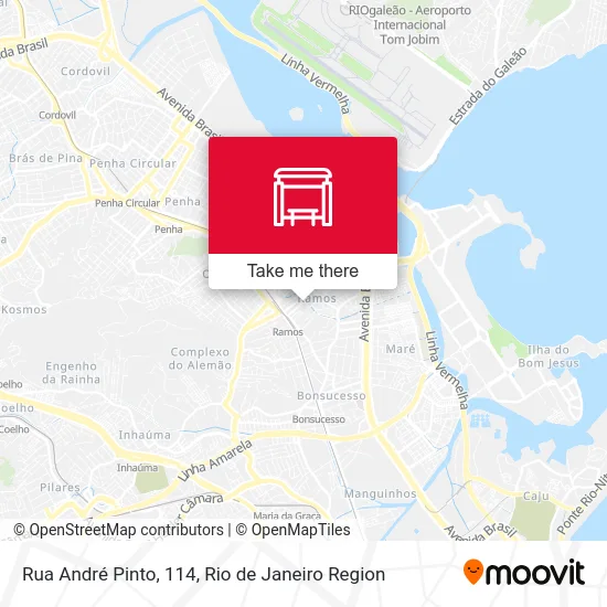 Rua André Pinto, 114 map