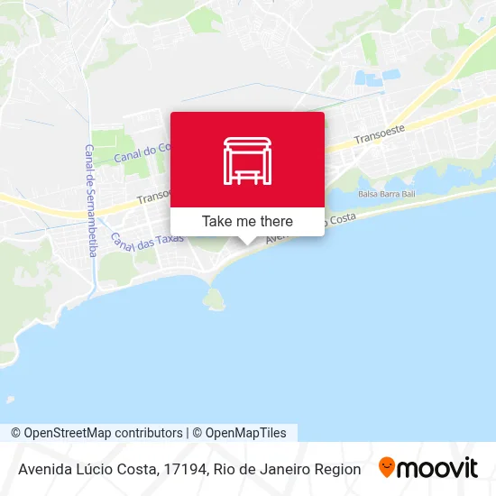 Avenida Lúcio Costa, 17194 map