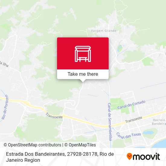 Estrada Dos Bandeirantes, 27928-28178 map
