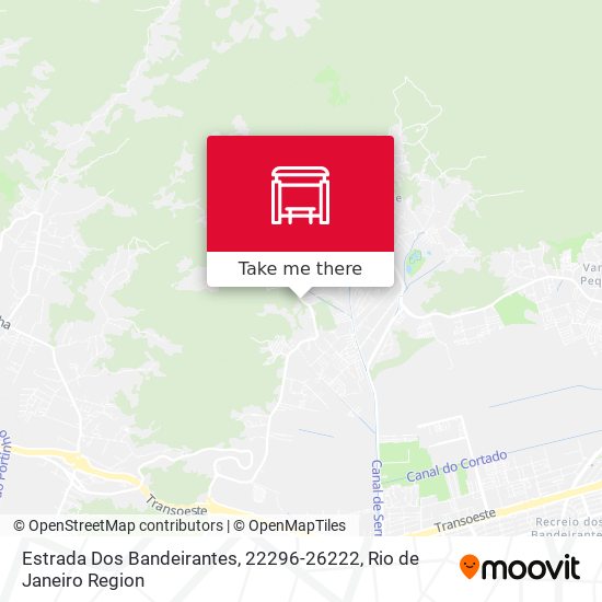 Estrada Dos Bandeirantes, 22296-26222 map