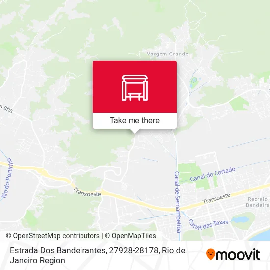 Estrada Dos Bandeirantes, 27928-28178 map