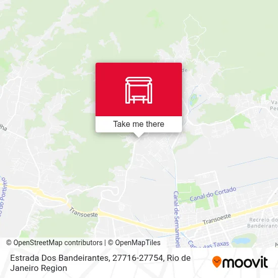 Estrada Dos Bandeirantes, 27716-27754 map