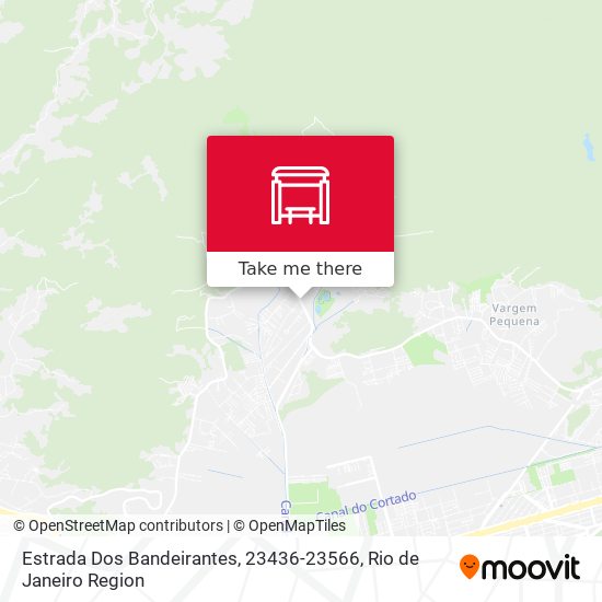Estrada Dos Bandeirantes, 23436-23566 map