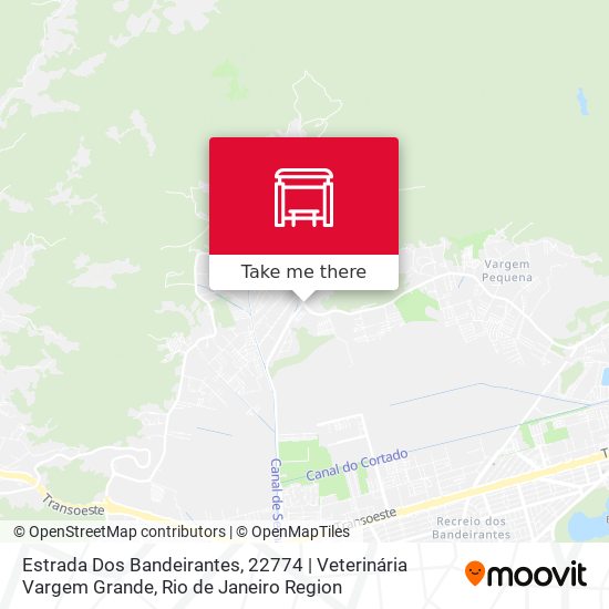 Estrada Dos Bandeirantes, 22774 | Veterinária Vargem Grande map