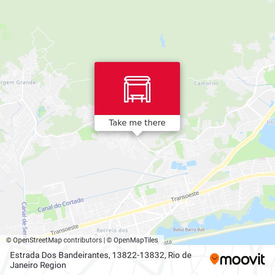 Estrada Dos Bandeirantes, 13822-13832 map