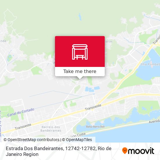 Estrada Dos Bandeirantes, 12742-12782 map