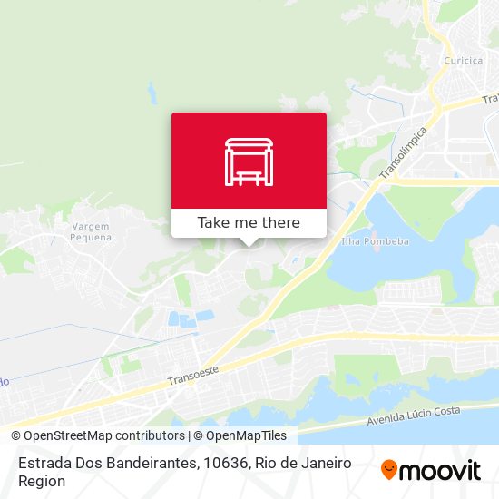 Estrada Dos Bandeirantes, 10636 map