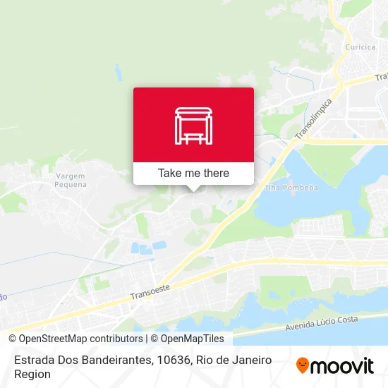 Estrada Dos Bandeirantes, 10636 map