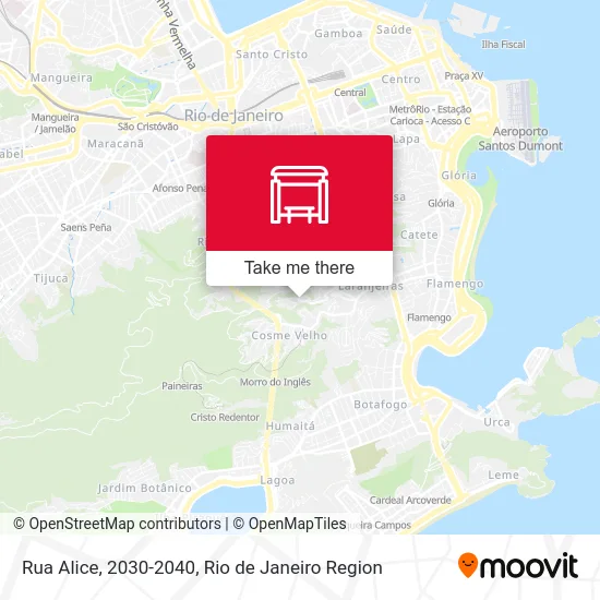 Rua Alice, 2030-2040 map