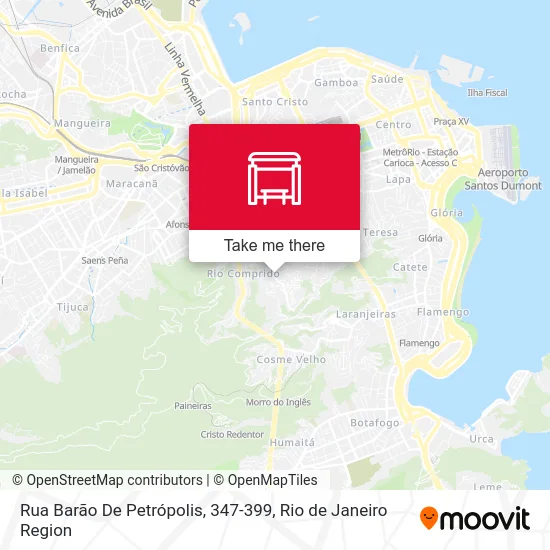 Rua Barão De Petrópolis, 347-399 map