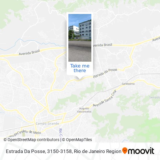 Estrada Da Posse, 3150-3158 map