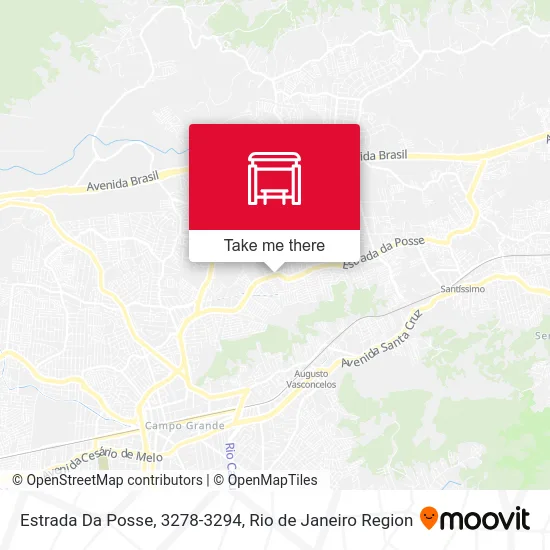 Estrada Da Posse, 3278-3294 map