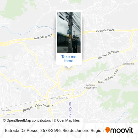 Estrada Da Posse, 3678-3696 map