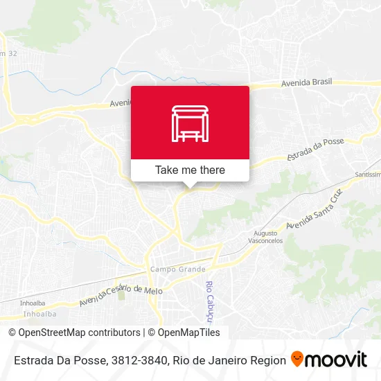 Estrada Da Posse, 3812-3840 map