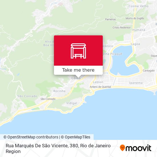 Rua Marquês De São Vicente, 380 map