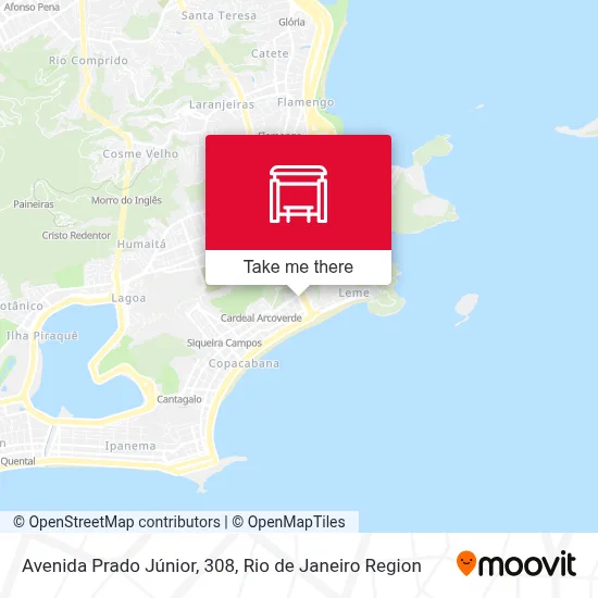 Avenida Prado Júnior, 308 map