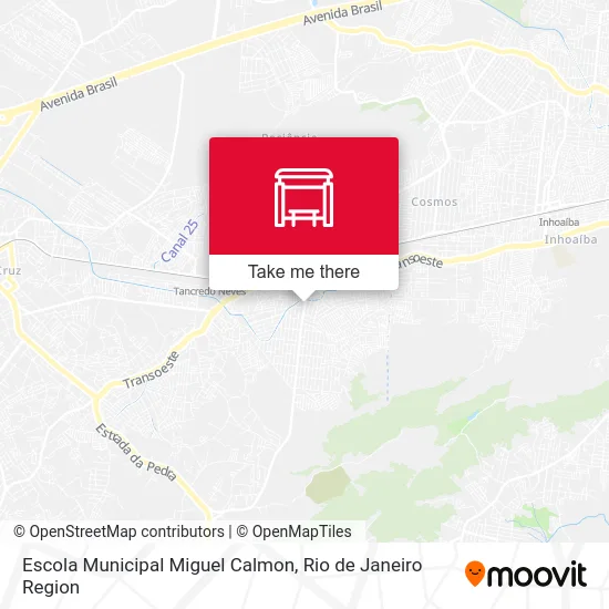 Escola Municipal Miguel Calmon map