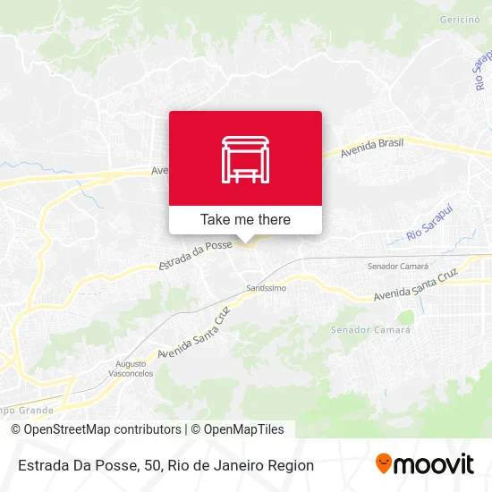 Estrada Da Posse, 50 map